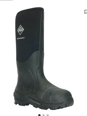 Muck Boot Arctic Sport ST Men's Black Rain & Snow Boots. Men or women